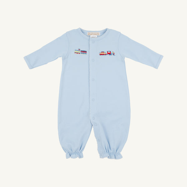Twinkle Twinkle 2 In 1 Gown - Buckhead Blue/Train from Anderson Parker