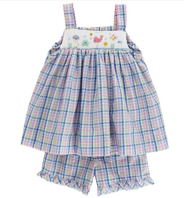 Under the Sea Girls Short Set from Anderson Parker