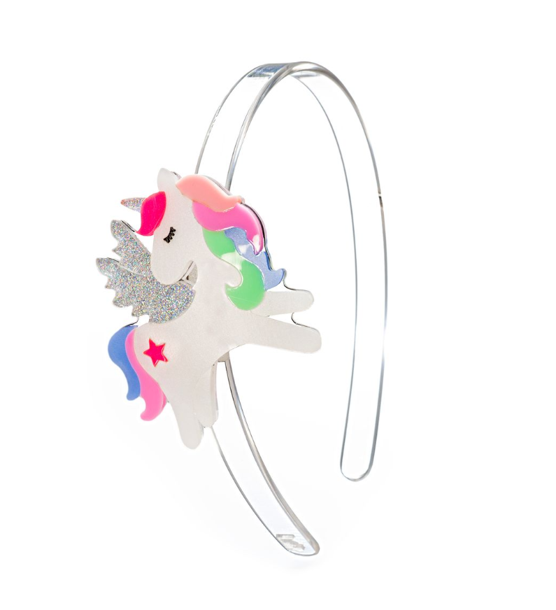 Unicorn Pastel Glitter Headband from Anderson Parker