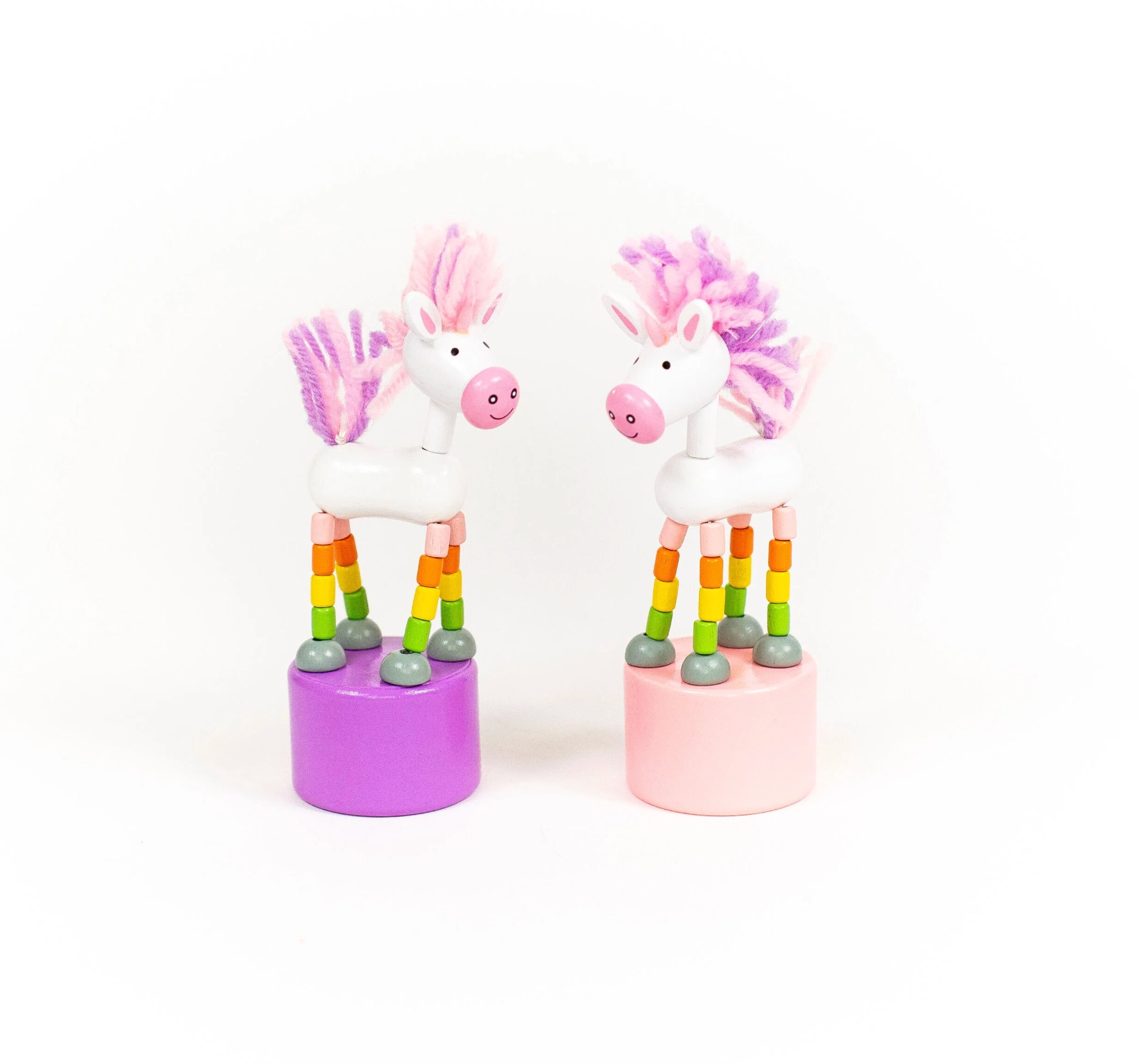 Unicorn Push Puppets from Anderson Parker