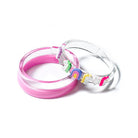 Unicorn & Stars Pink Bangles from Anderson Parker