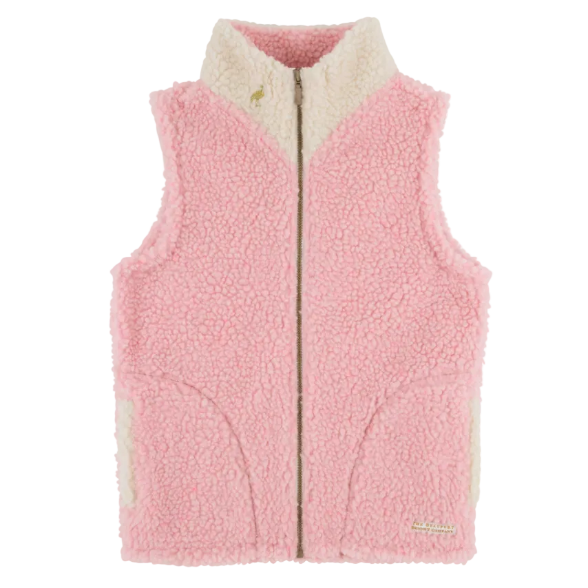 Van Camp Vest - Sherpa - Sandpearl Pink/Palmetto Pearl from Anderson Parker