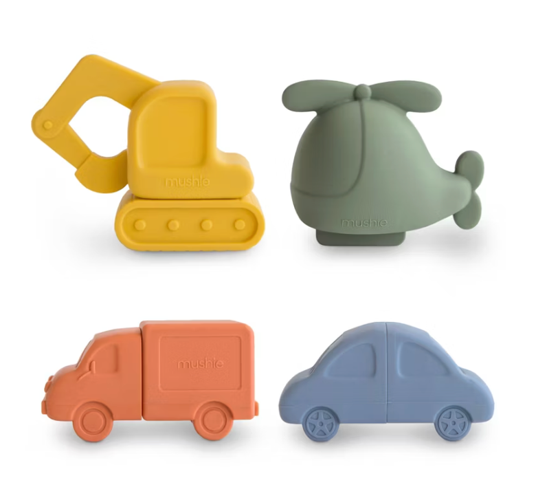Vehicles Mold Free Bath Play Set- 4 Pack from Anderson Parker