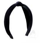 Velvet Wrap Headband with Knot - Black from Anderson Parker