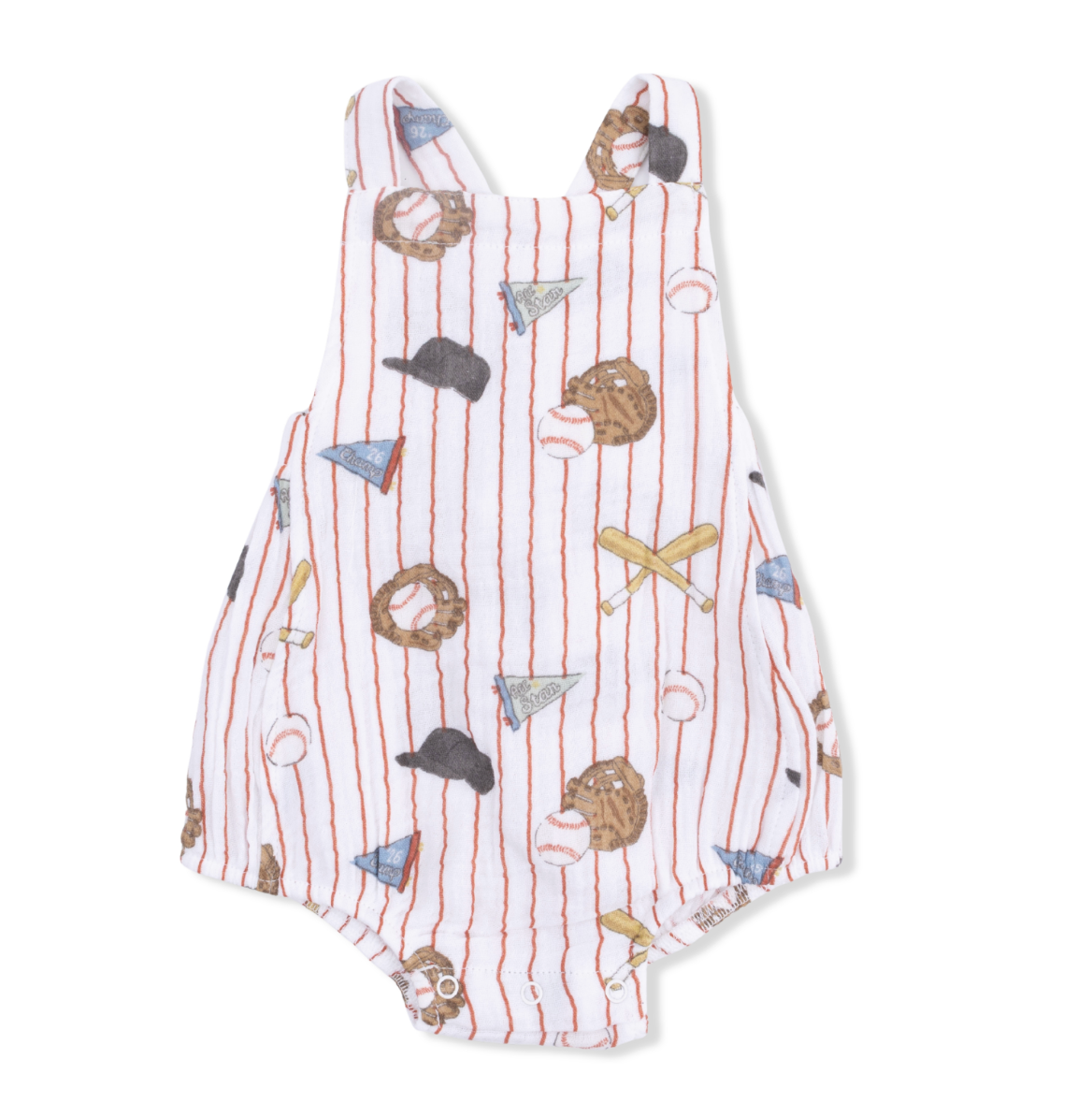Vintage Baseball Stripe - Retro Sunsuit from Anderson Parker