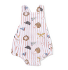 Vintage Baseball Stripe - Retro Sunsuit from Anderson Parker