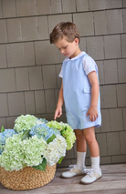 Vintage Button Tab John John Set - Mayfair Gingham from Anderson Parker