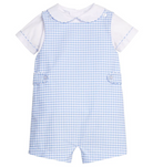 Vintage Button Tab John John Set - Mayfair Gingham from Anderson Parker