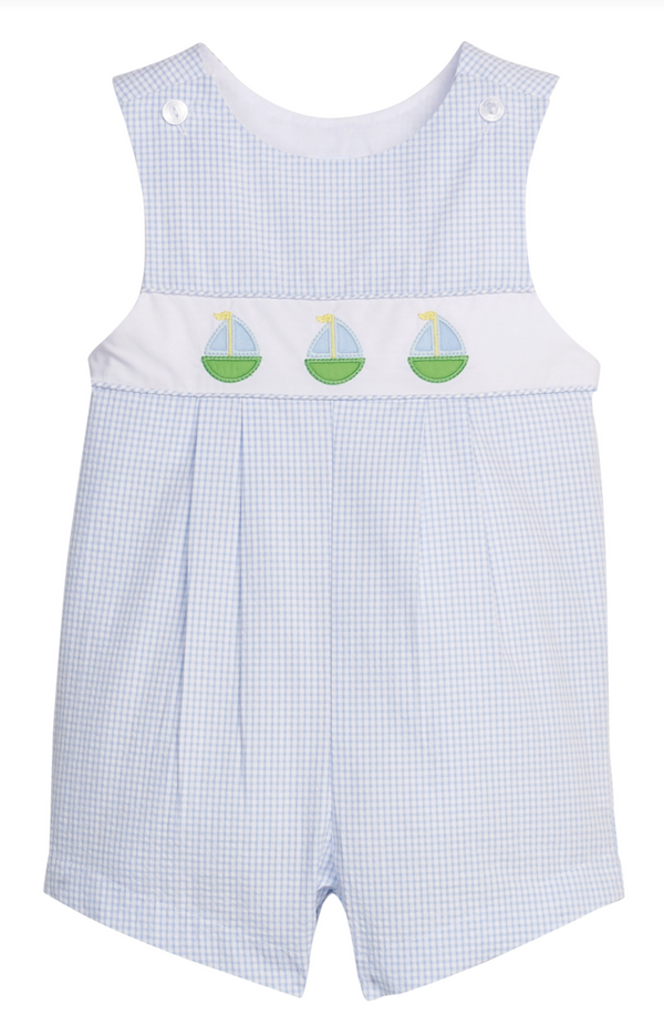 Vintage Romper - Sailboats from Anderson Parker