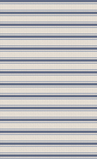 Vintage Stripe - Blue - Romper W/ Contrast Sleeves from Anderson Parker