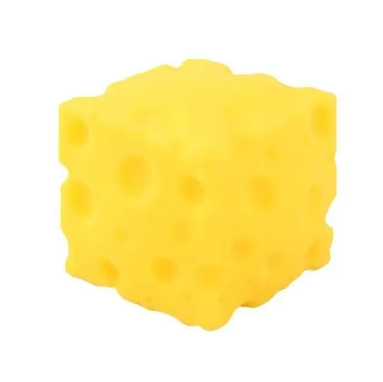 Viral Cheese Cube Squishy Toy from Anderson Parker
