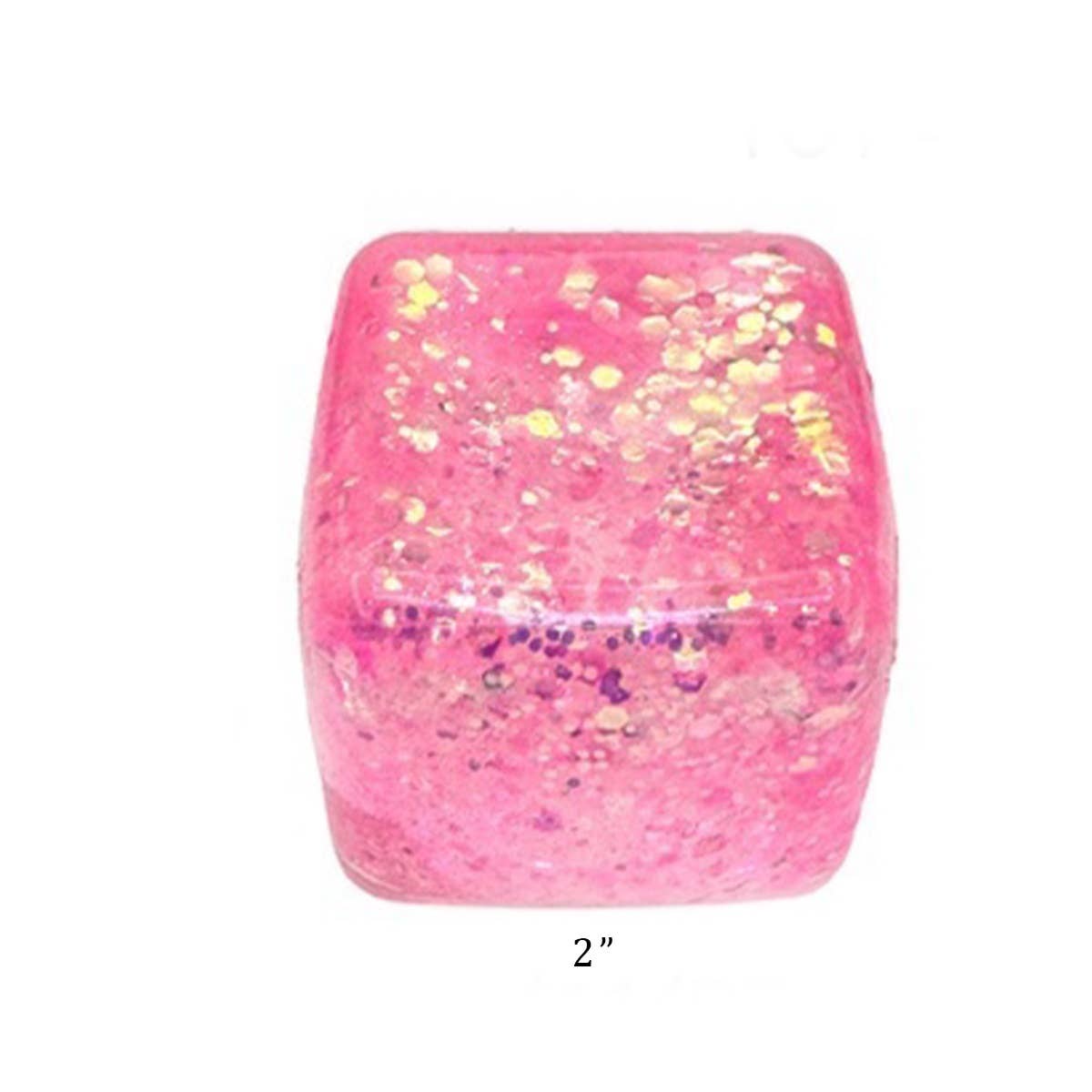 Viral Glitter Ice Cube Squishy Toy from Anderson Parker