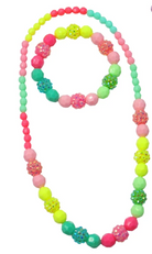 Vividly Vibrant Necklace & Bracelet Set from Anderson Parker