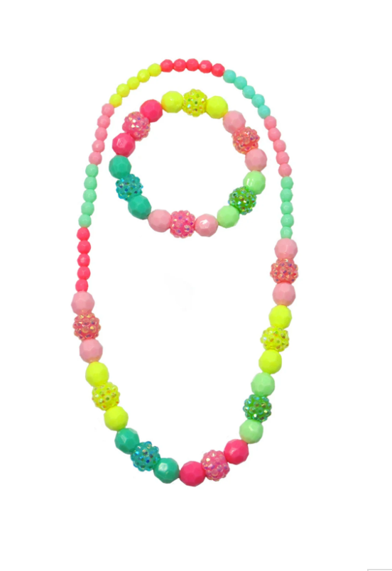 Vividly Vibrant Necklace & Bracelet Set from Anderson Parker