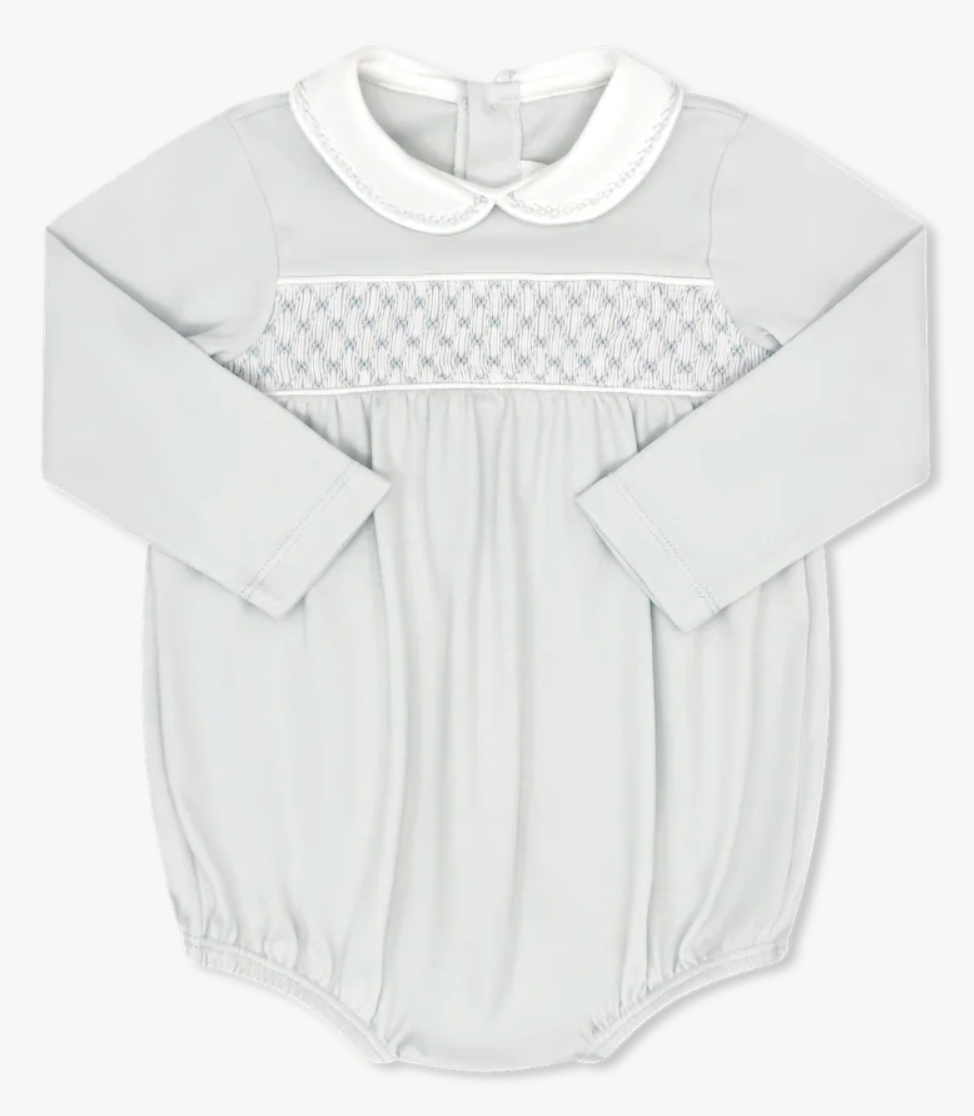 Wales Bubble Long Sleeve - Park Blue from Anderson Parker