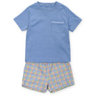 Walker Boys' Short Set - Harvest Gingham from Anderson Parker