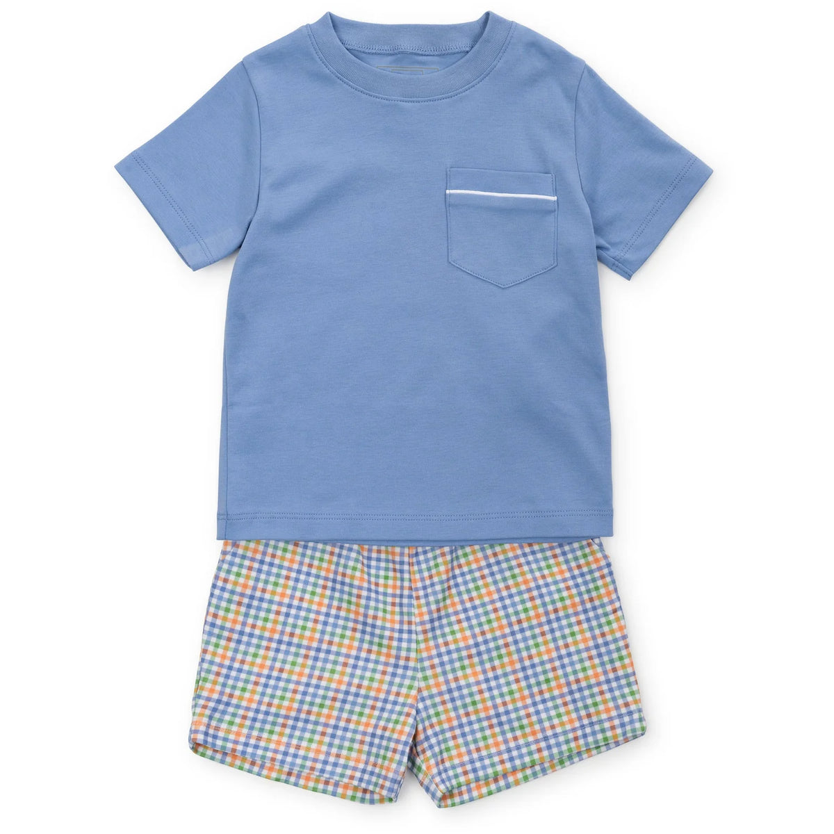 Walker Boys' Short Set - Harvest Gingham from Anderson Parker