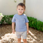 Walker Boys' Short Set - Harvest Gingham from Anderson Parker