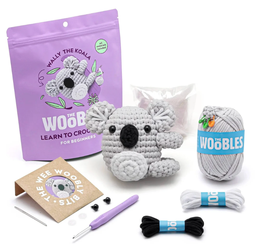 Wally the Koala Crochet Kit from Anderson Parker