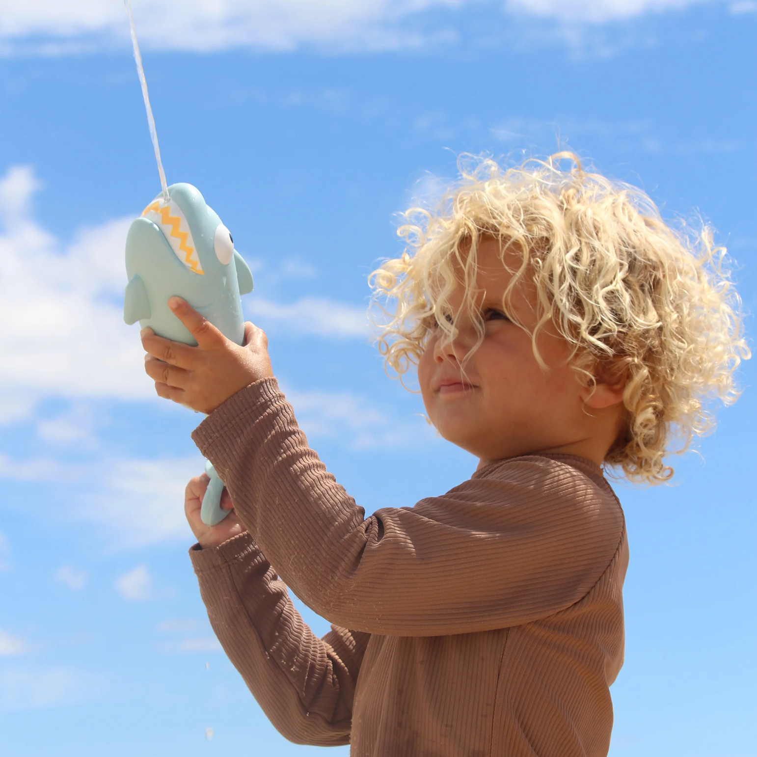 Water Squirter - Shark Pastel Blue from Anderson Parker