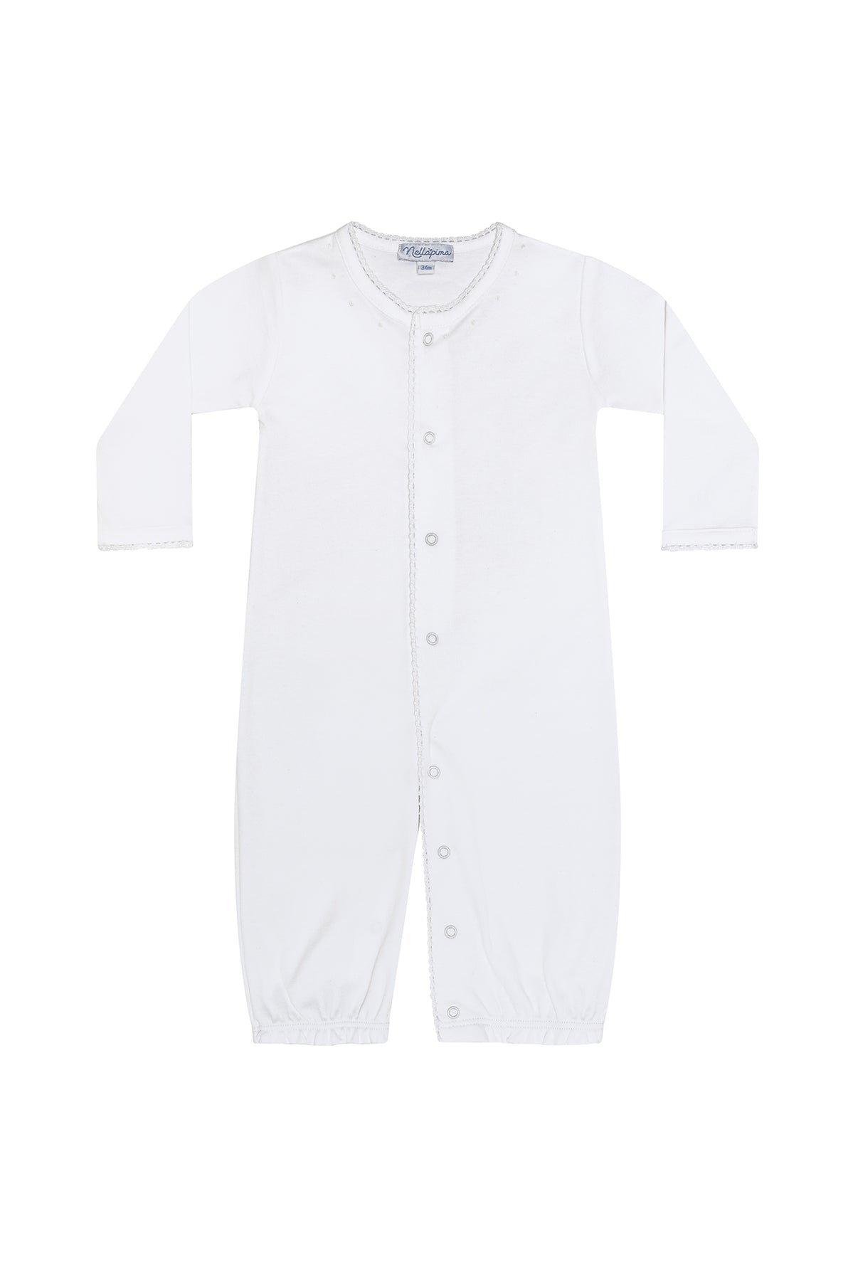 White Crochet Converter Gown from Anderson Parker