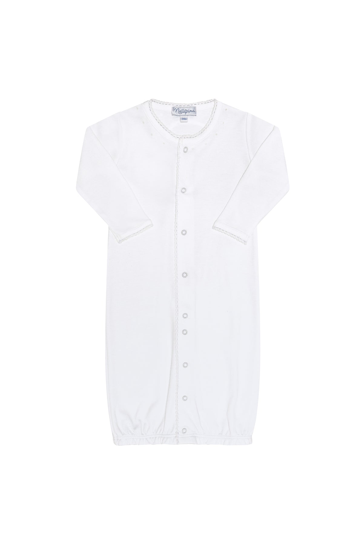 White Crochet Converter Gown from Anderson Parker