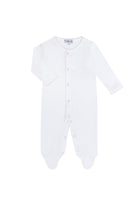 White Crochet Footie from Anderson Parker