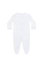 White Crochet Footie from Anderson Parker