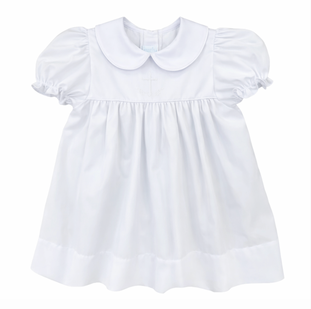 White Cross Dress from Anderson Parker