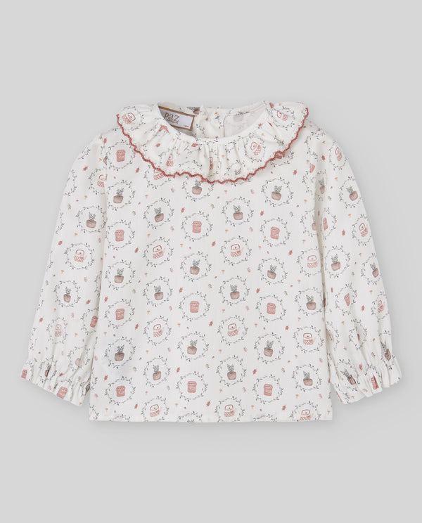 Woven Blouse - Tile from Anderson Parker