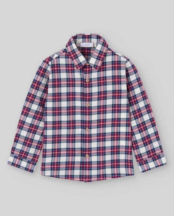 Woven Shirt - Red from Anderson Parker