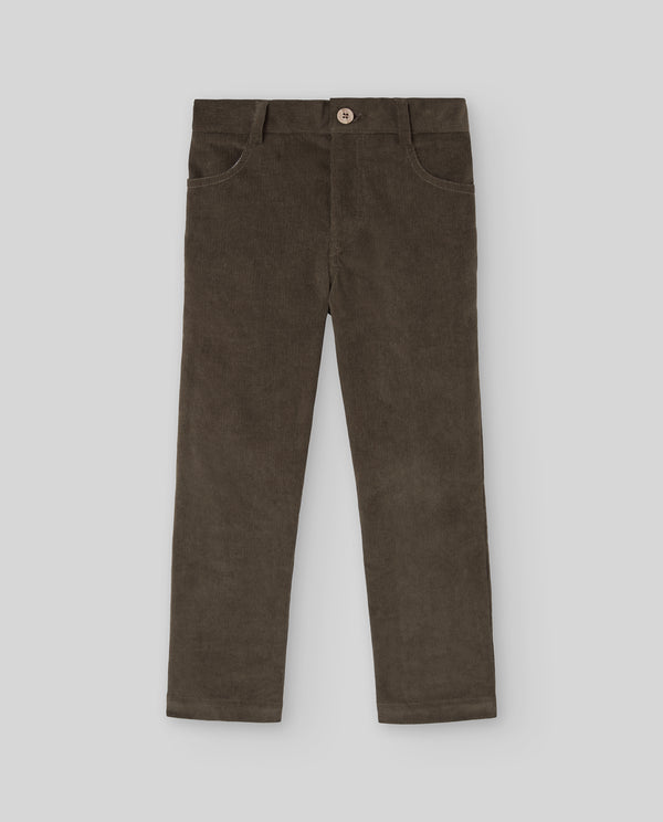 Woven Trouser - Forest Green from Anderson Parker