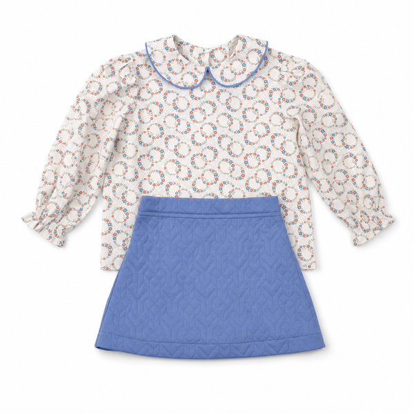Wreath Floral Blouse & Skirt from Anderson Parker