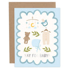 Yay For Baby Congratulations Greeting Card - Blue from Anderson Parker