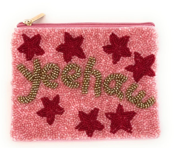 Yeehaw Beaded Coin Wallet from Anderson Parker