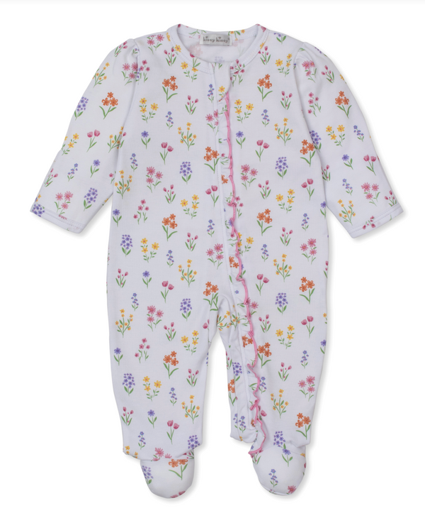 Zipper Footie -  Summer Wildflowers from Anderson Parker