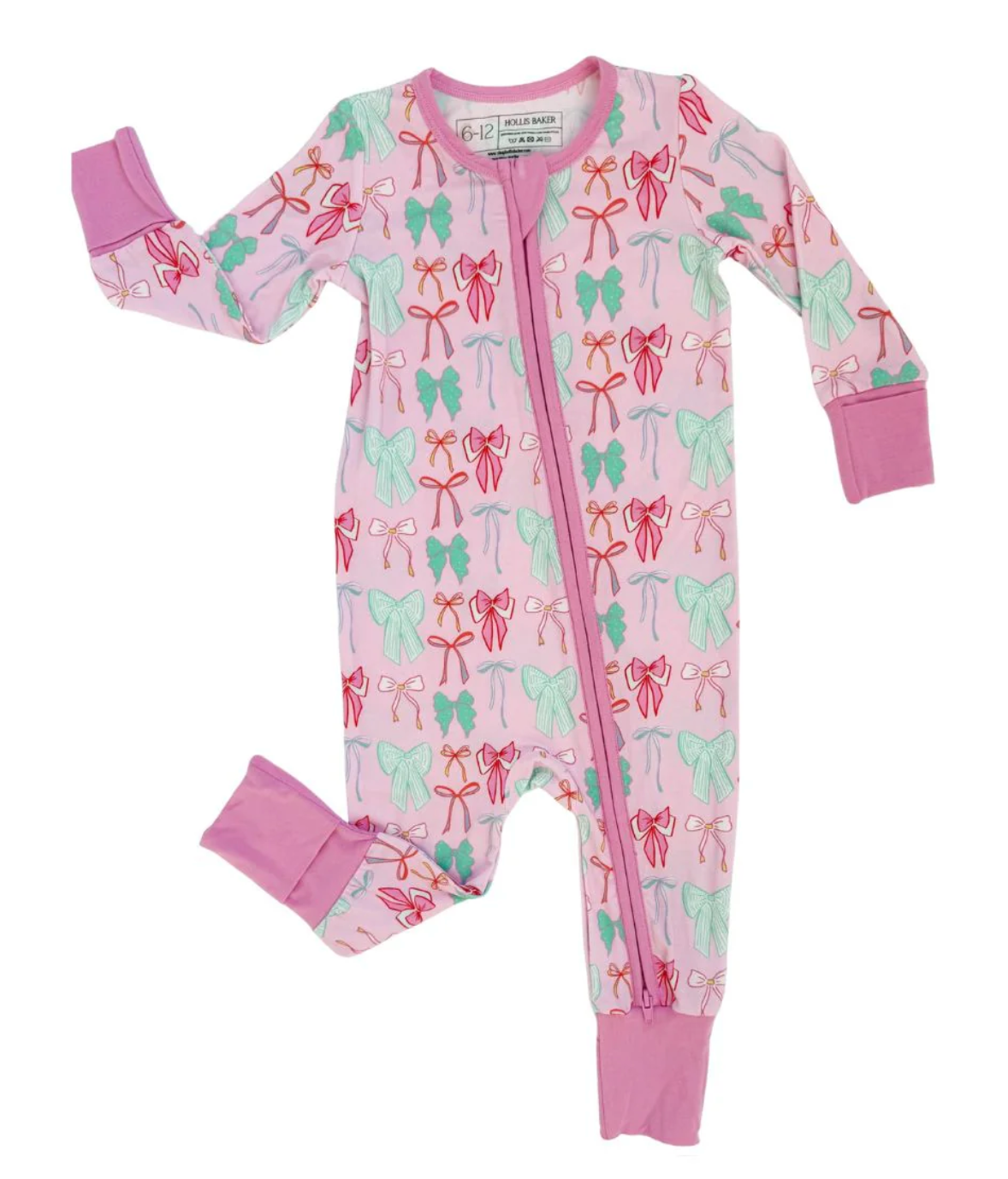 Zipper Romper - Bows from Anderson Parker
