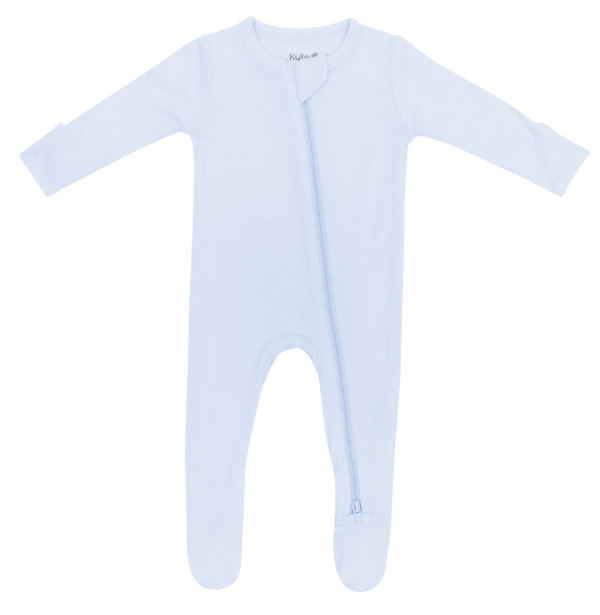 Zippered Footie - Mist from Anderson Parker