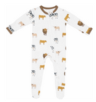 Zippered Footie - Moo from Anderson Parker