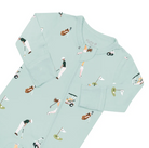 Zippered Footie in Golf from Anderson Parker