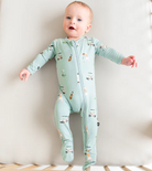 Zippered Footie in Golf from Anderson Parker