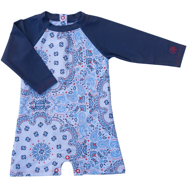 boys luca rashguard one piece from Anderson Parker
