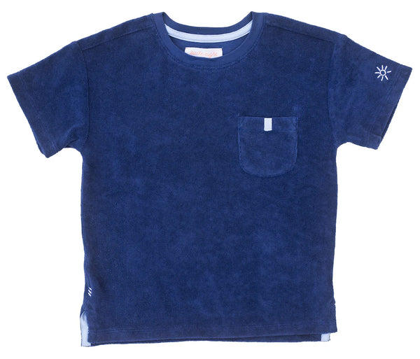 boys nash pocket tee - blue from Anderson Parker