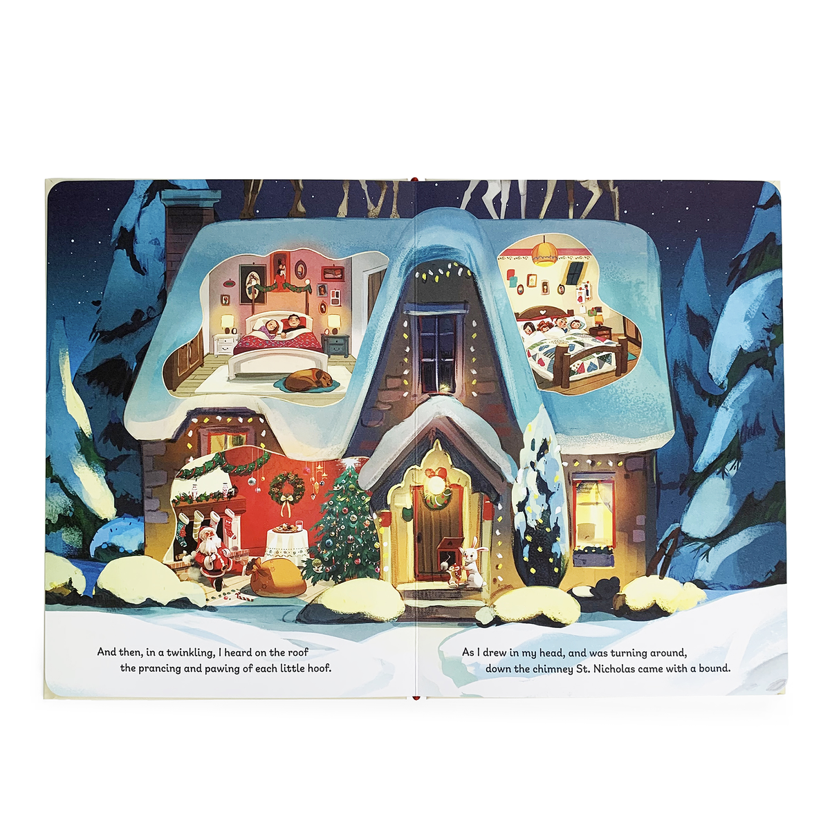 The Night Before Christmas Keepsake Board Book from Anderson Parker