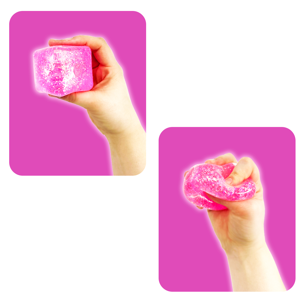 Squish & Squeeze Cube Ball Toy Assortment from Anderson Parker