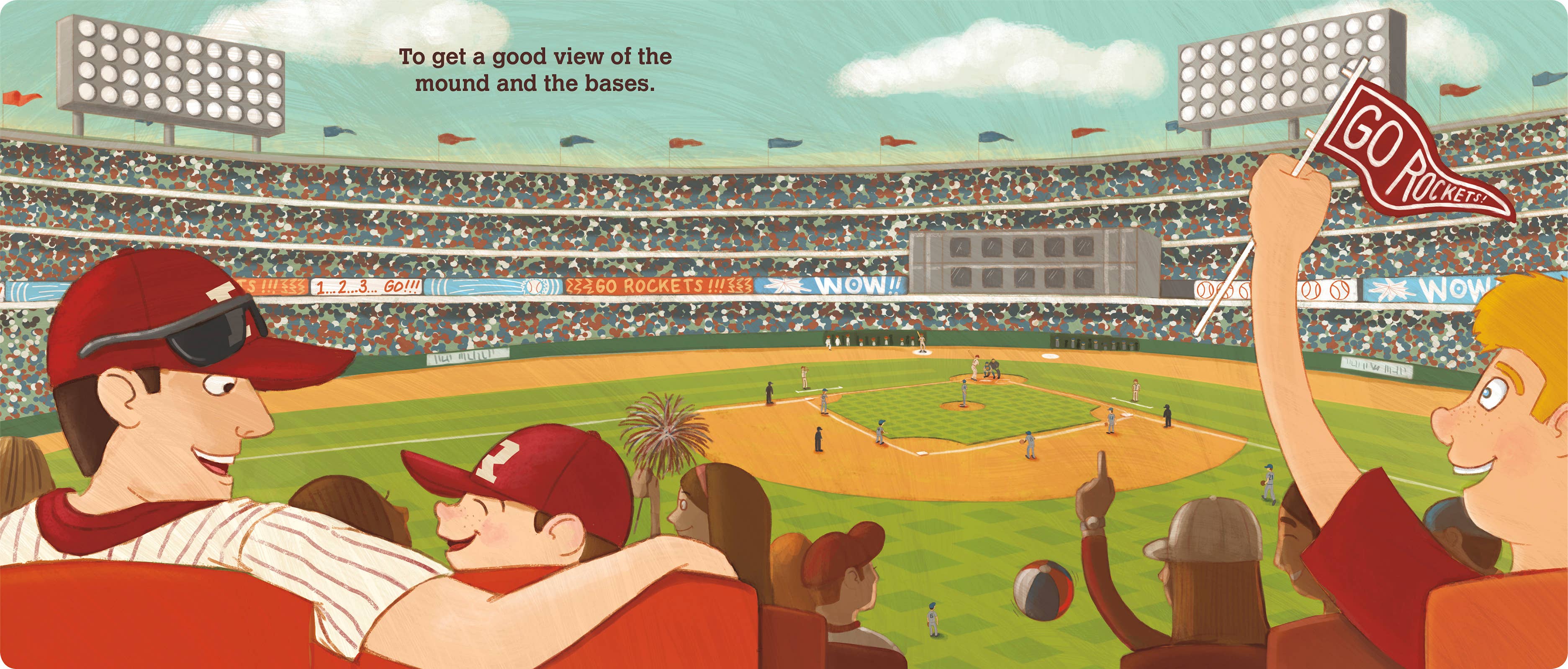 Goodnight Baseball Board Book from Anderson Parker