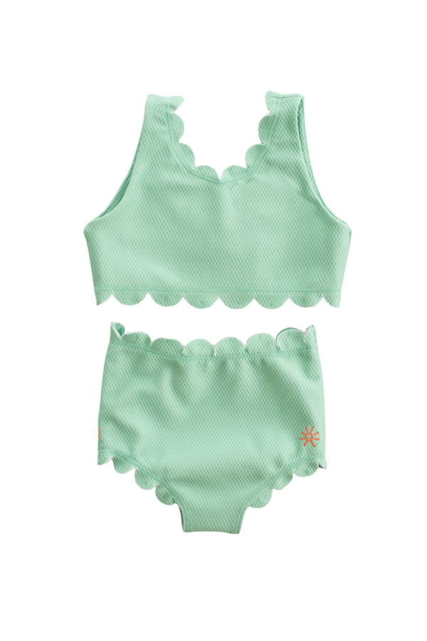 girls camila scallop two piece swimsuit from Anderson Parker