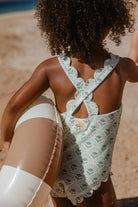 girls elena scallop one piece swimsuit from Anderson Parker