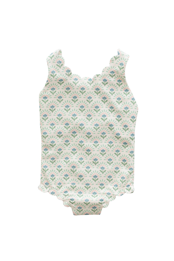 girls elena scallop one piece swimsuit from Anderson Parker