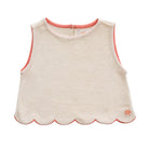 girls sofia scallop tank from Anderson Parker